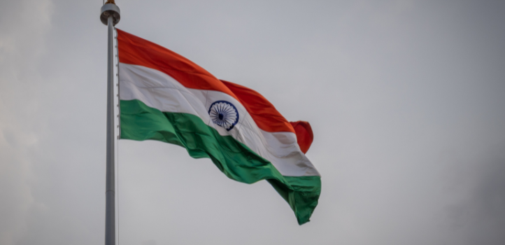 Indian Flag Photo 
